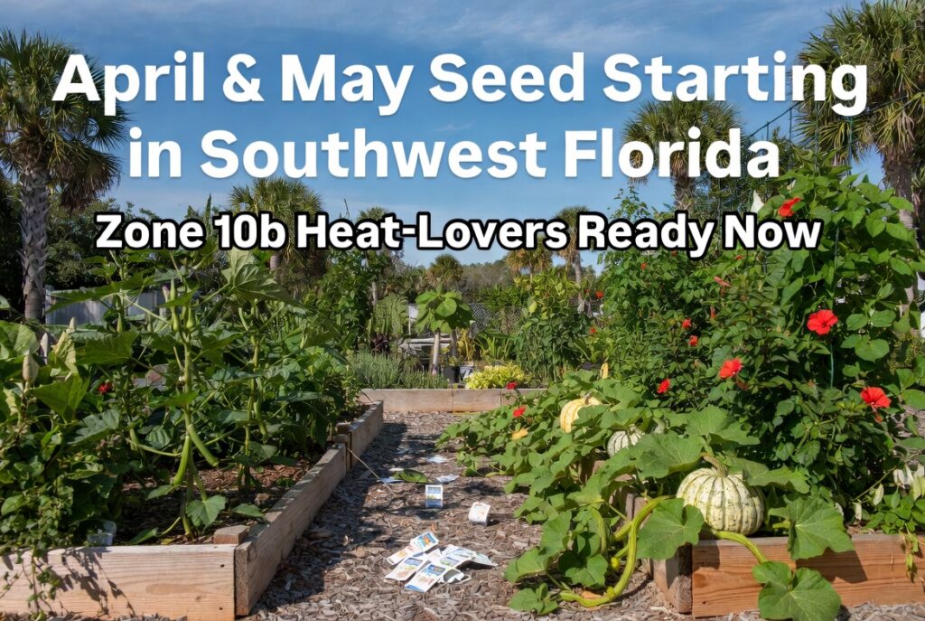 seeds to start in southwest florida in April and May